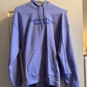 Gildan Purple Graphic Hoodie